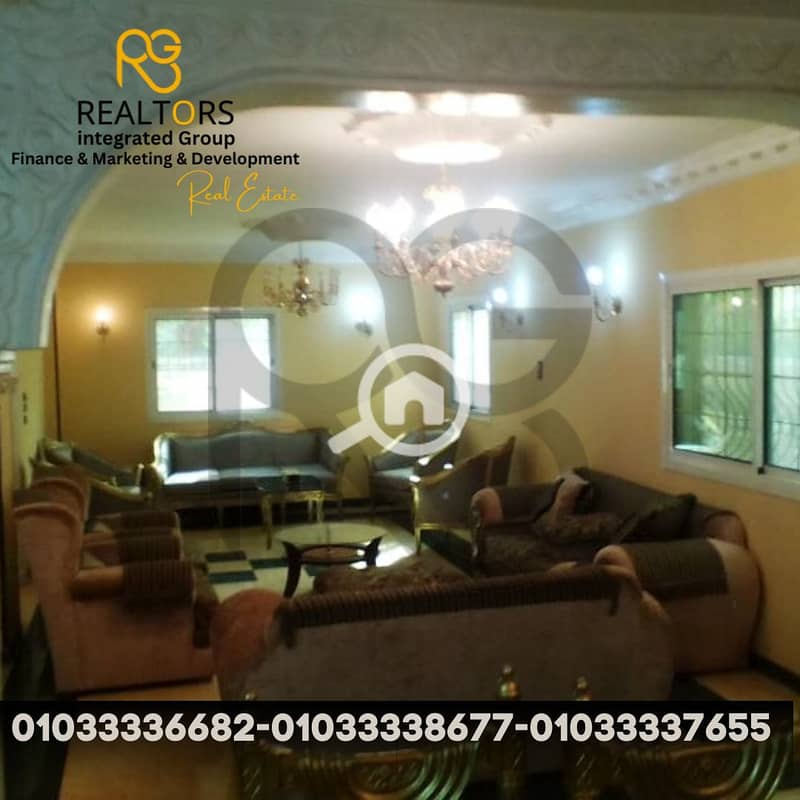 Distinctive Villa for Sale – 487 sqm | 7th District, 6th of October City – Prime Location - Ansicht 4