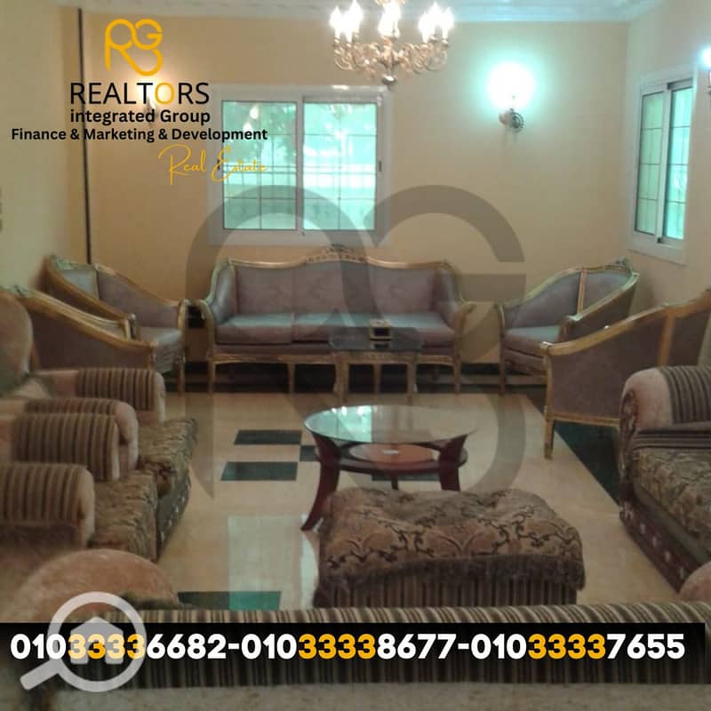 Distinctive Villa for Sale – 487 sqm | 7th District, 6th of October City – Prime Location - Mehr