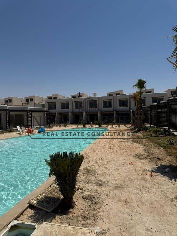 Ready to move Fully finished Chalet with full sea view for sale in Hacienda West Ras El Hekma North Coast developed by Palm Hills developments – pohled 5