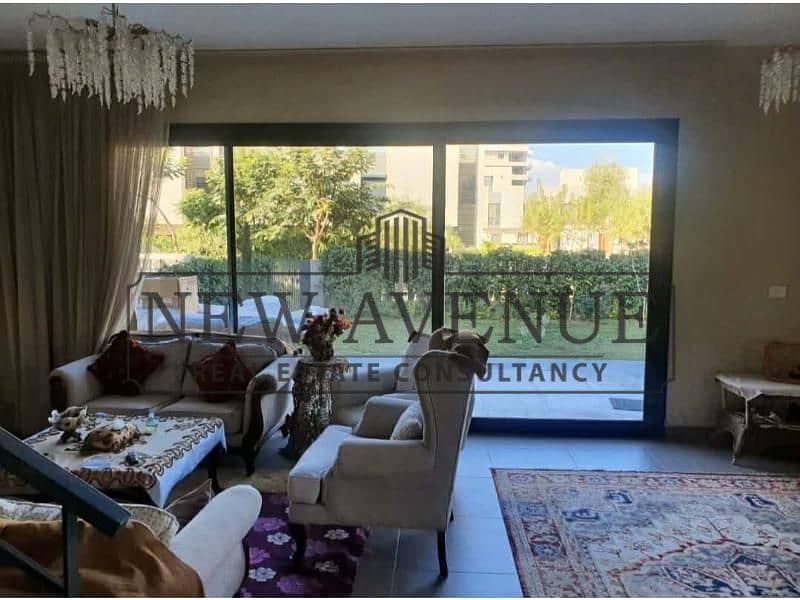 Town house corner for sale compound Al Burouj, Imkan misr, ready to move in, luxurious finishing with kitchen and AC's direct on landscape - Widok 2