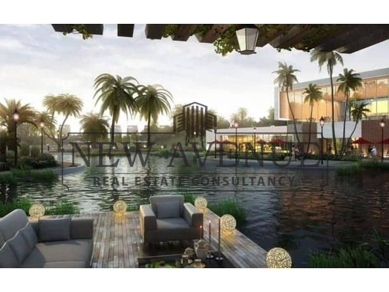 Town house corner for sale compound Al Burouj, Imkan misr, ready to move in, luxurious finishing with kitchen and AC's direct on landscape - Więcej