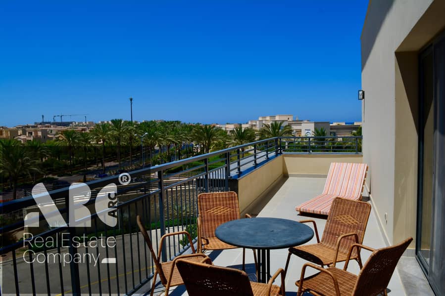 Ultra Luxury Penthouse for Rent in Marassi Marina | Sea & Golf Views | Newly Furnished - Więcej