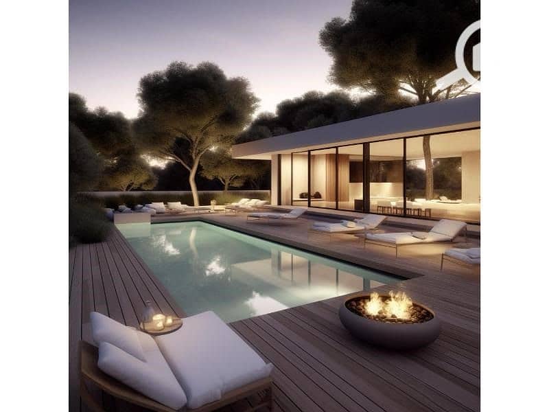 2 bedrooms apartment infront of sphinx airport superior finishing in high end community compound hills of one installments over 10 years cash discount - Ansicht 4