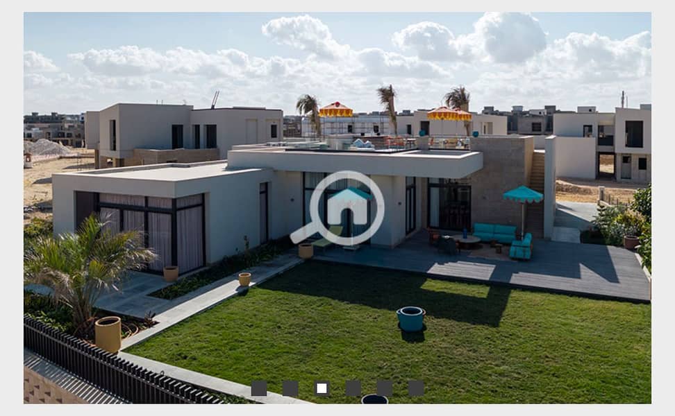 Resale fully finished chalet in a prime location overlooking the lagoon for sale in Ras El Hekma - Visning 4