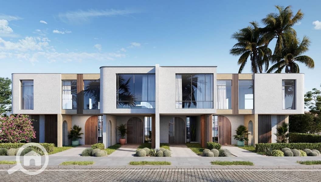 Resale fully finished chalet in a prime location overlooking the lagoon for sale in Ras El Hekma - Flere