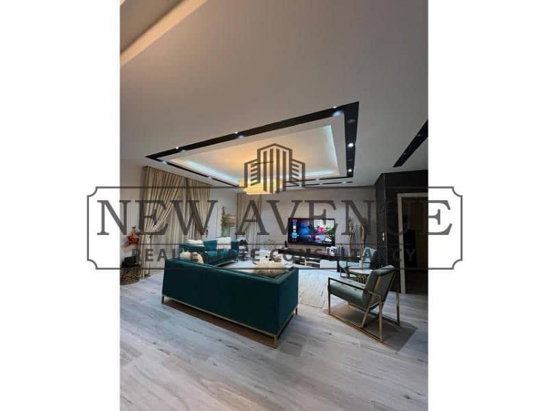 Ground Apartment For sale with prime location open view and overlooking on landscape Fully finished and Furnished - Akoya New Cairo - Widok 2