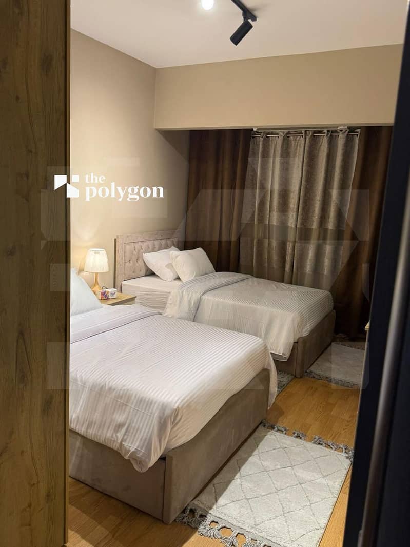 Fully Furnished Ultra Super Lux Apartment with Private Garden for Rent in Rawdet Zayed, Sheikh Zayed - Mehr