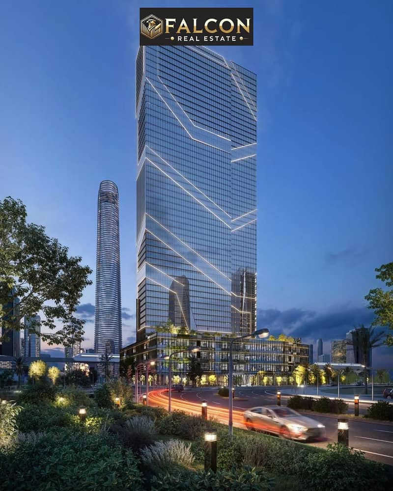 Pay 250,000 EGP and own a high-return ,Administrative office facing the Iconic Tower, in the Towers Zone CBD of the New Capital, near New Cairo. - Widok 3