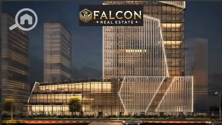 Pay 250,000 EGP and own a high-return ,Administrative office facing the Iconic Tower, in the Towers Zone CBD of the New Capital, near New Cairo. - Więcej