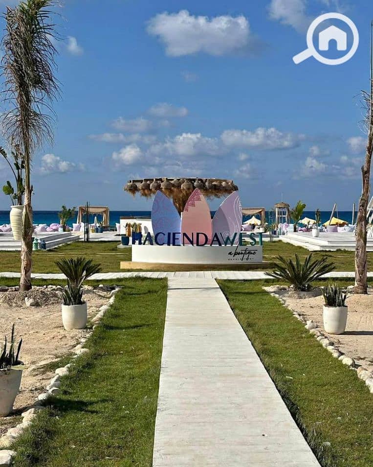 Ready to Move Fully Finished Penthouse with Direct Sea View for Sale at Hacienda West, Ras El Hekma - North Coast – pohled 2
