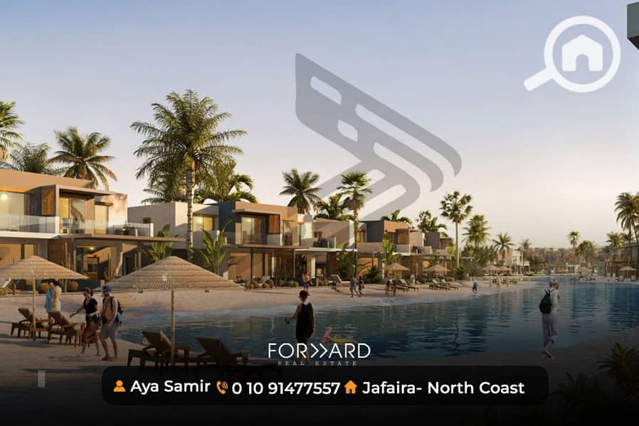 Ground Chalet With a Private Garden For Sale in Ayla Jafaira 91m - Vista 5