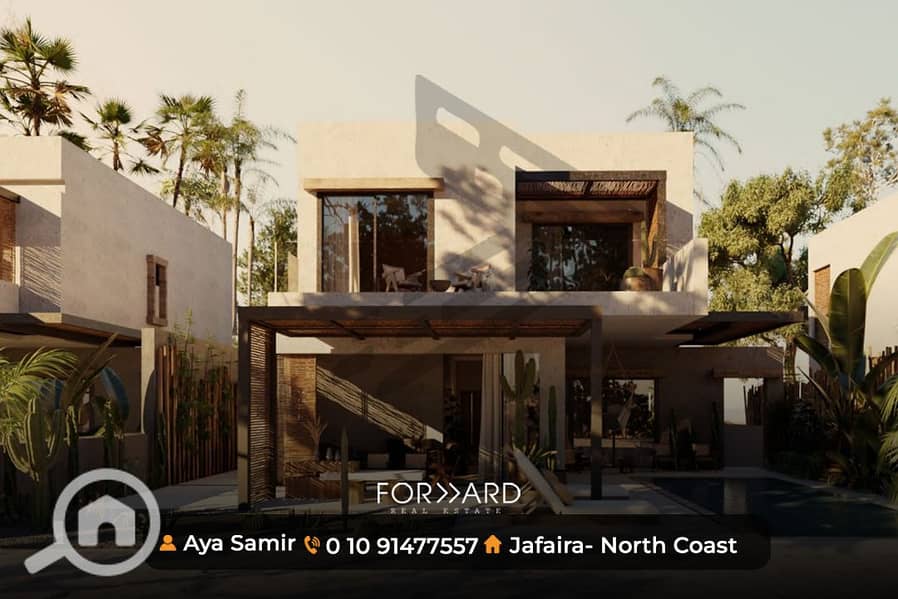 Ground Chalet With a Private Garden For Sale in Ayla Jafaira 91m - Altro