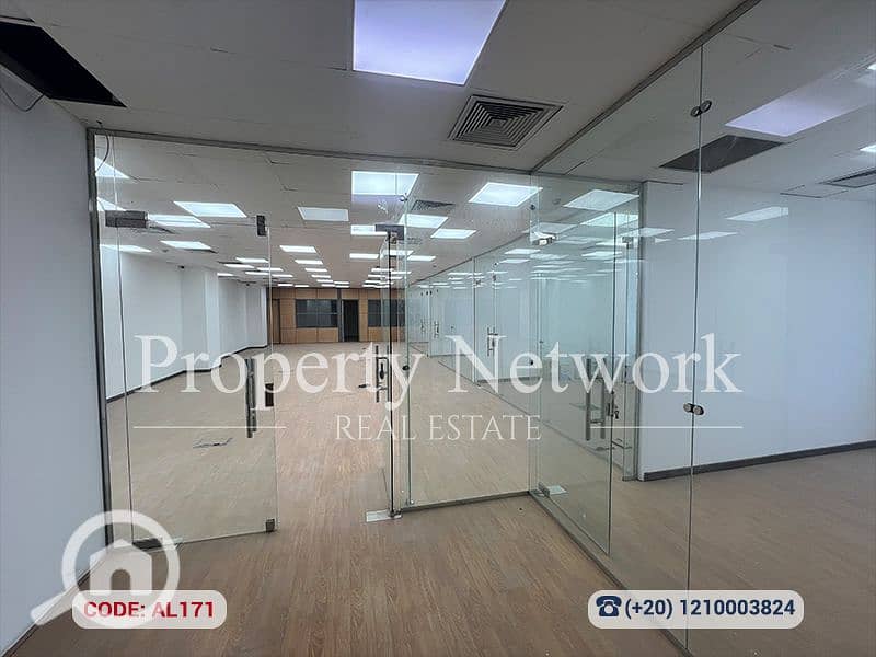 For Rent | Premium Administrative Office – Nasr City Free Zone Fully finished with AC - Ansicht 3