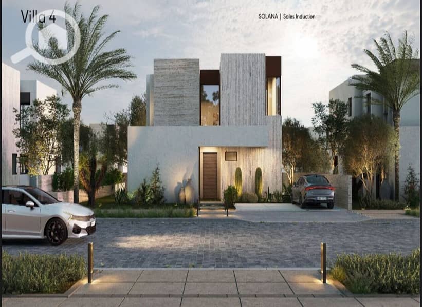 Townhouse for sale in New Zayed, Solana Compound by Ora, with installment plans up to 10 years. - Widok 3