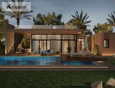 Fully finished villa. The resort charges nightly. You don't