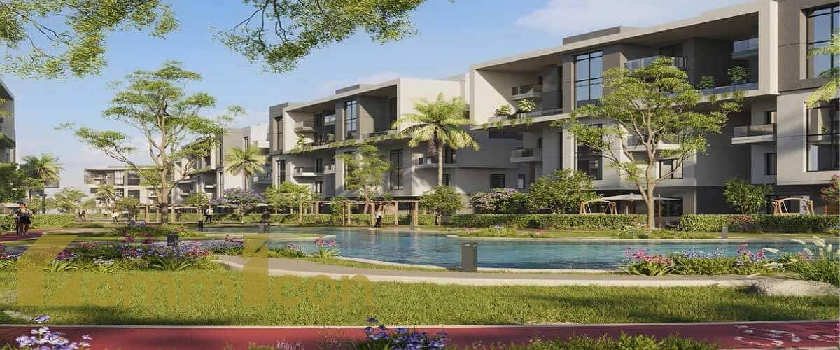 Loft for sale with a landscape view in UpMount Compound R8, Southern Ben Zayed axis, New Administrative Capital – pohled 2
