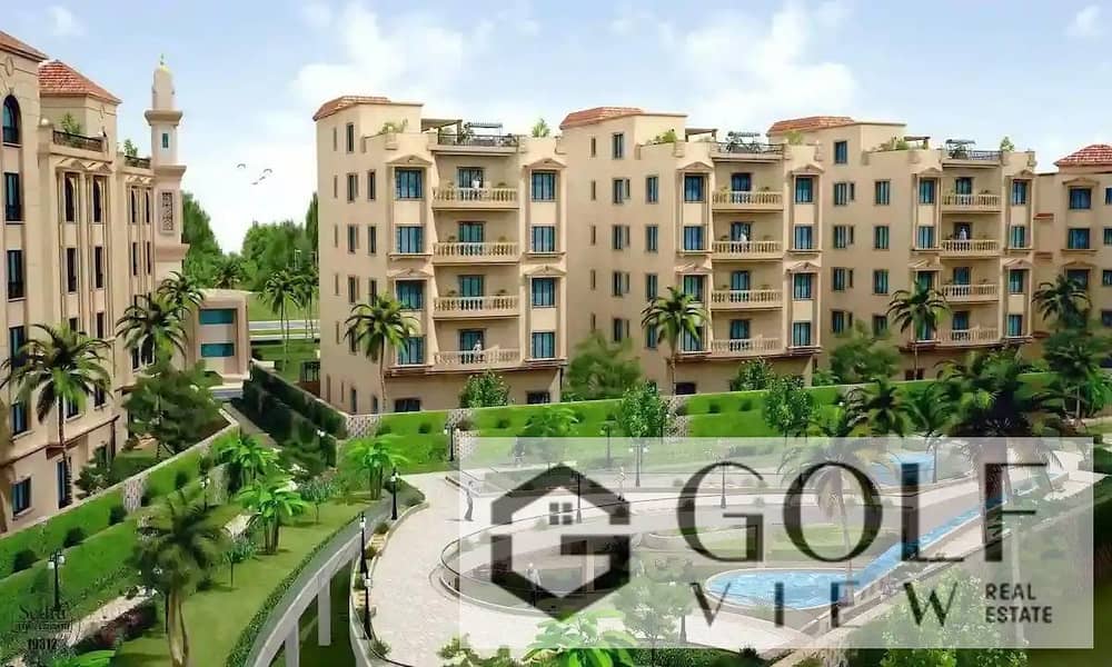 For a quick sale: Lowest price for a 182 sqm apartment in Al-Andalus, Fifth Settlement. Best layout, stunning open view, unobstructed, facing Katameya - Ansicht 5