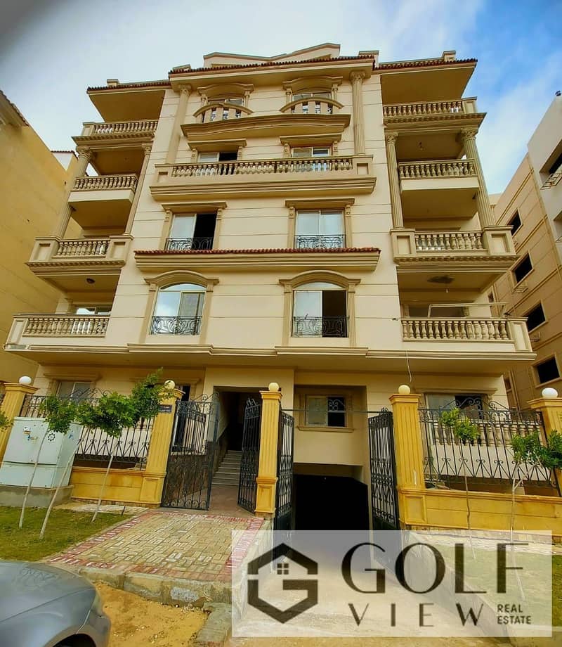 For a quick sale: Lowest price for a 182 sqm apartment in Al-Andalus, Fifth Settlement. Best layout, stunning open view, unobstructed, facing Katameya - Mehr