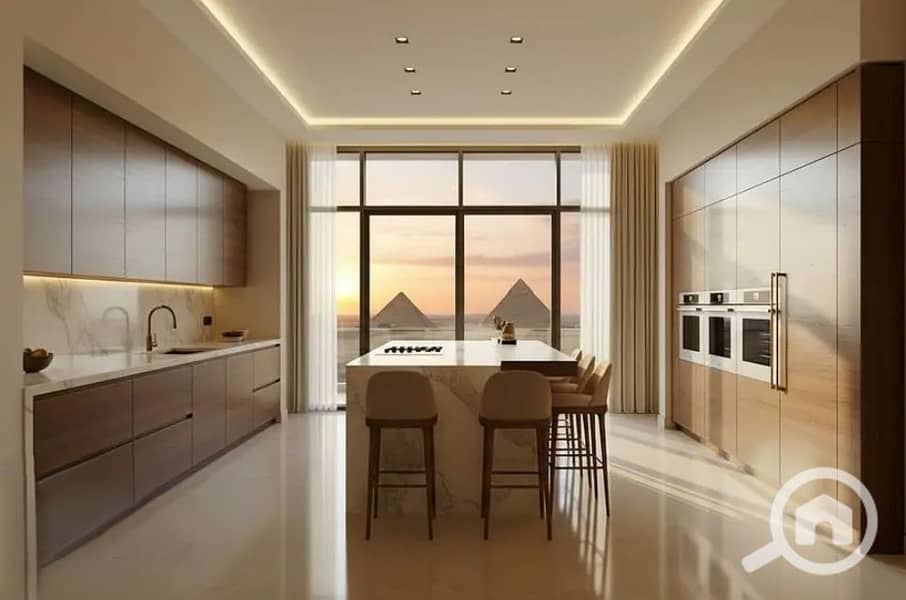 Serviced Apartment for Sale – Fully Finished with Furniture & Appliances, Pyramids View by Hilton Hotels & Resorts - Ansicht 6