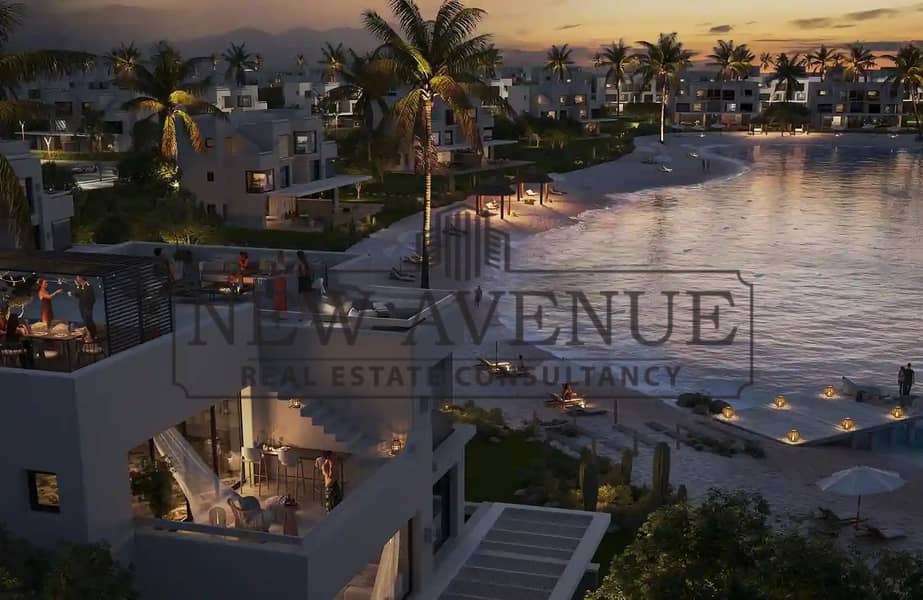 town house - corner - villa ready to move - prime location in mountain view Ras El hekma in north coast - Widok 6