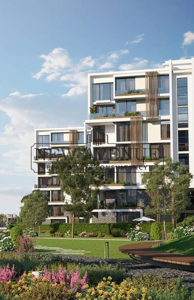 Premium Sky Villa for sale in IL Bosco City Mostakbal City delivery 2026 available with down payment and installments - Widok 2
