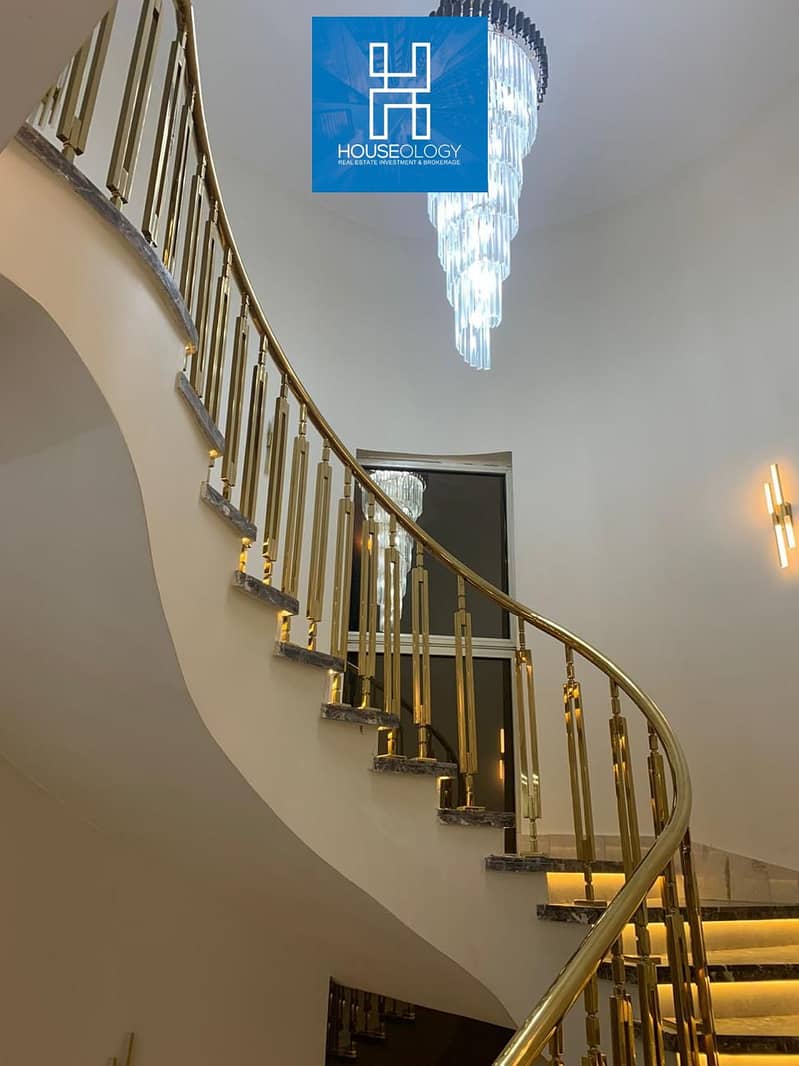 A fully finished resale villa in front of Al-Rehab, in the best compounds of the region, ready for immediate delivery. - Ansicht 5