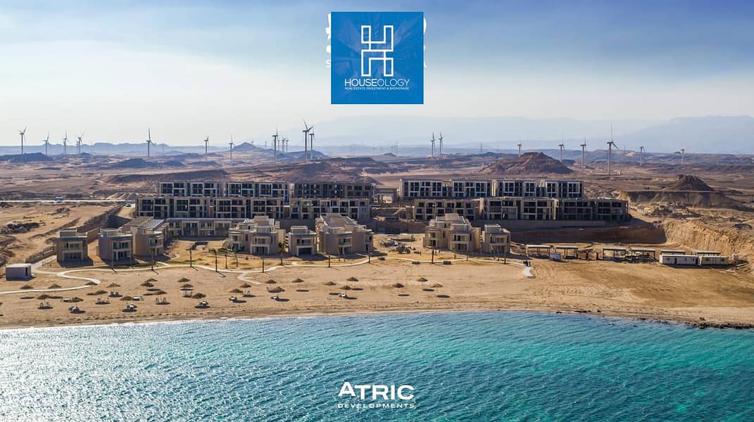 Immediate reception furnished with air conditioning Townhouse Sea View prime location for sale in Boho El Sokhna at the lowest price in the market Boho Elsokhna - Bild 5