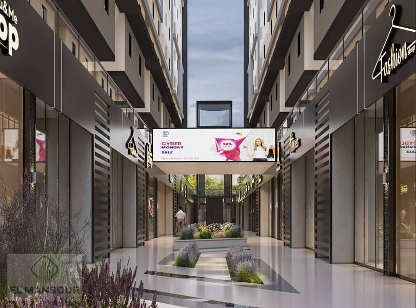 Shop for sale in Nasr City with a down payment of 500 thousand and installments over 5 years without interest. You can view your shop from now and it will serve the largest number of residents on the main street. - Widok 2