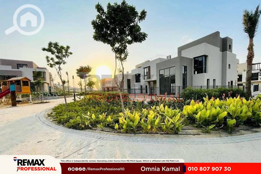 Open view of the plaza Townhouse villa in Palm Hills, Alexandria - Widok 5