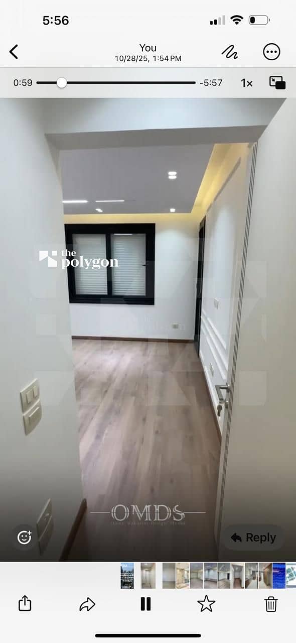 Apartment for Rent – Fully Finished 2 Bedroom Apartment with Kitchen and Air Conditioners Ready to move in Badya by Palm Hills Developments – pohled 4