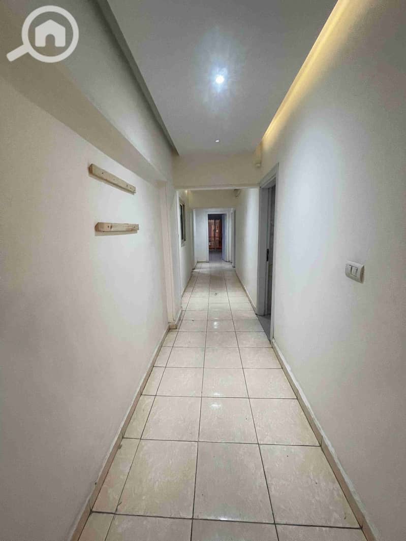 Office for rent: a whole floor with two apartments on a parallel street to Nasr Road, Nasr City, 600m, first use, licensed for administrative purposes. - Widok 5