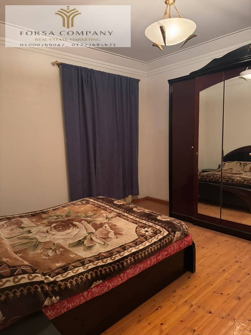Code 1723 apartment for sale 316 m Tanta Stadium Riyadh Towers fourth floor semi-finished 4 rooms 2 bathrooms kitchen 4 reception - Vue 5