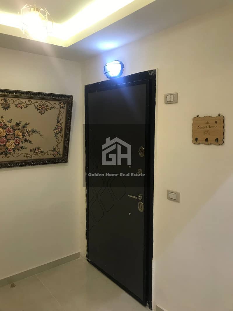 Furnished and air-conditioned apartment for rent in Phase 3A, 170 square meters, super deluxe finishing, in Elkhmayel Compound, Sheikh Zayed - Widok 3