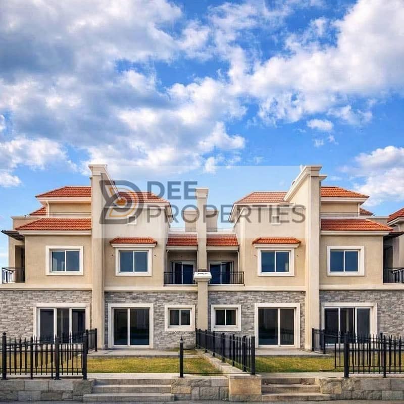 Townhouse in Saudi Arabia, Egyptian style, lake view, 280 meters, prime location, immediate delivery - Widok 4