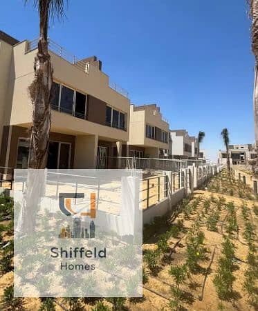 Lowest Price under market Price for ( Town House Corner 285m) Villa at Palm Hills New Cairo at golden square beside American uni, – pohled 3
