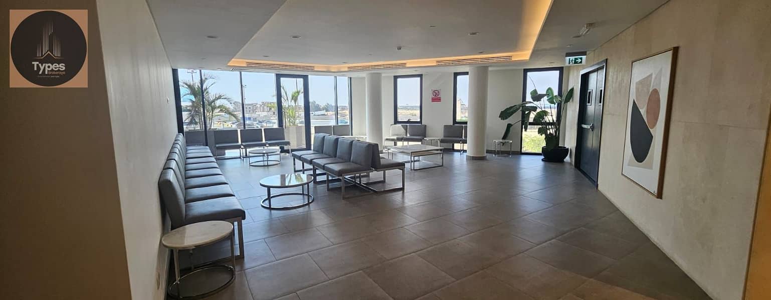 Clinic for rent, 80 square meters, in Westown Sodic, two minutes from the Desert Road, next to Al-Gria and Beverly Hills - Vista 4