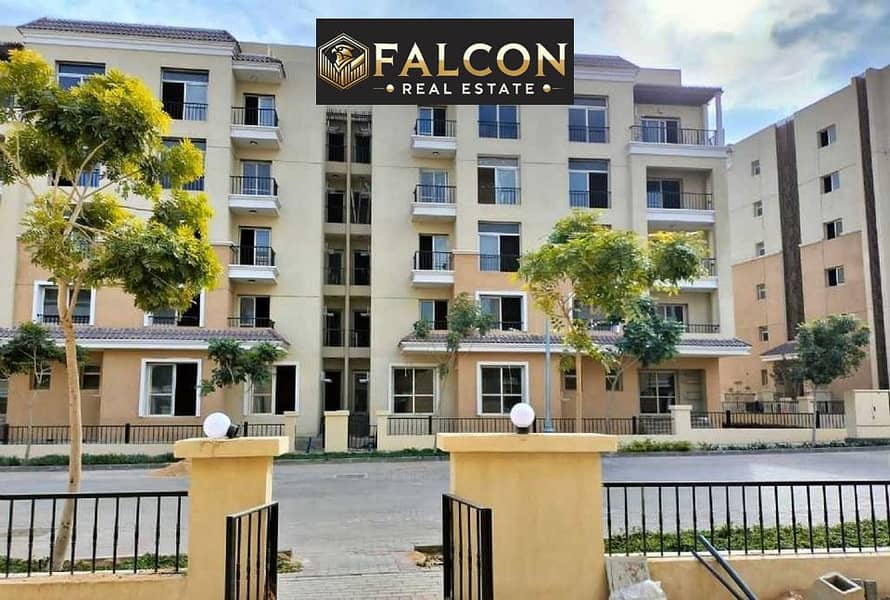 landscape view 3br apartment for sale in 12y installment dp 650k min from suez road near to madinaty and patio oro an AUC and mivida - Вид 3