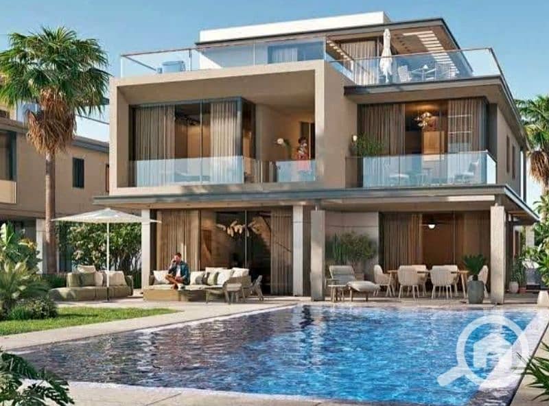 Townhouse for sale, fully finished, located on the highest hill in New Giza. - Mehr