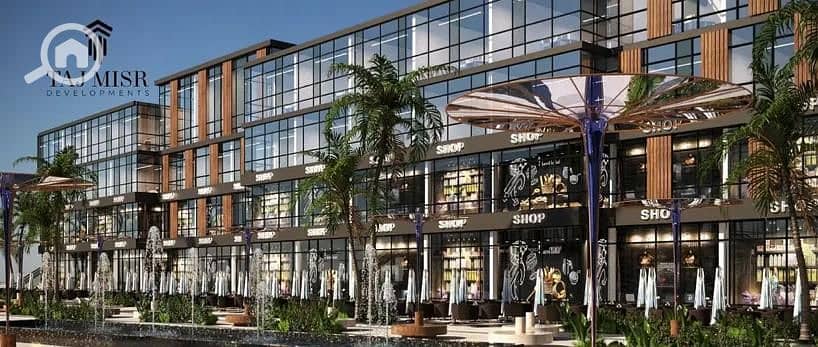 Supermarket for sale in a prime location in Sheikh Zayed City, inside Dejya Plaza Mall, directly in front of Sphinx International Airport. – pohled 2