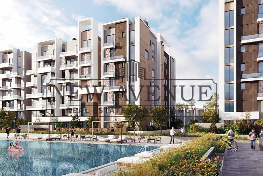 Fully finished Duplex Lagoon view in Monte Napoleone Mostakbal City- ⁠phase 1-Installments over 5 years - Widok 2