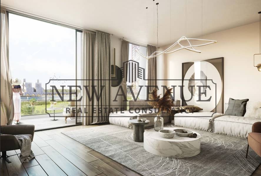 Fully finished Duplex Lagoon view in Monte Napoleone Mostakbal City- ⁠phase 1-Installments over 5 years - Widok 4