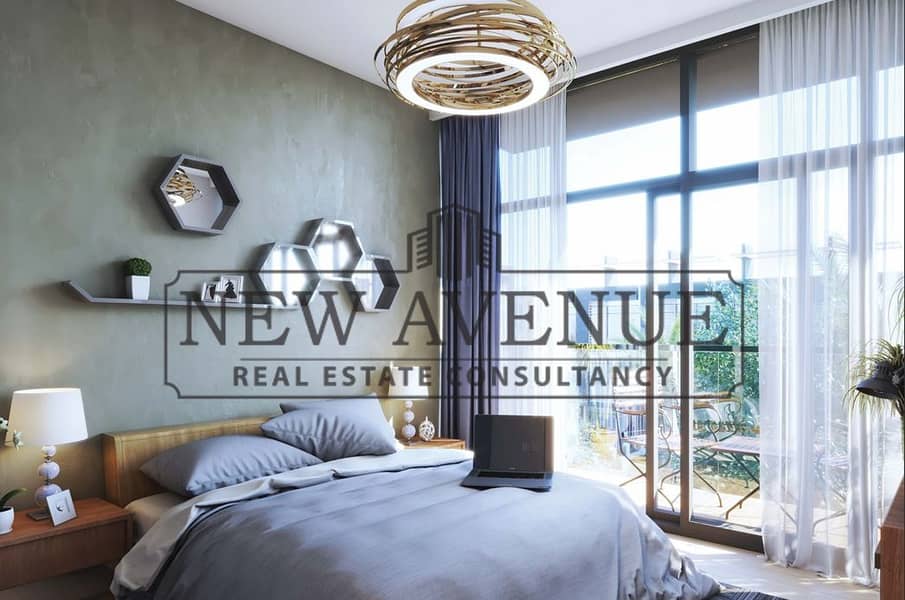 Fully finished Duplex Lagoon view in Monte Napoleone Mostakbal City- ⁠phase 1-Installments over 5 years - Widok 6