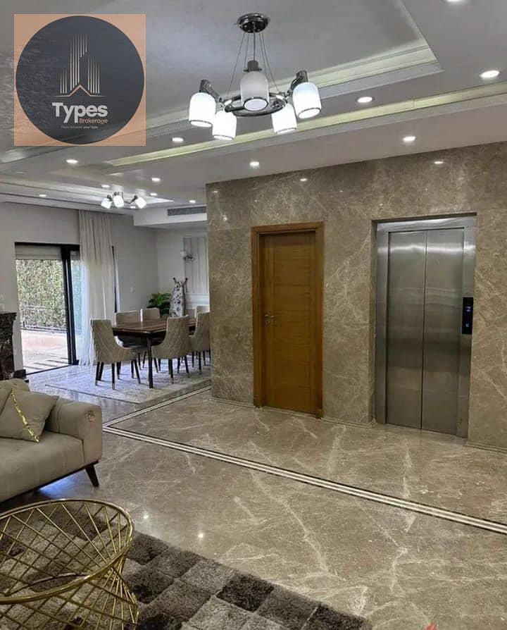 Townhouse for rent, 300 sq m, ultra-super-lux finished with air conditioning, in Westtown Sodic compound, furnished or unfurnished. - Widok 2