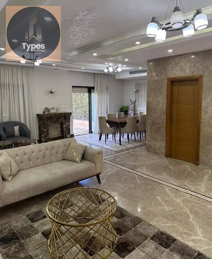 Townhouse for rent, 300 sq m, ultra-super-lux finished with air conditioning, in Westtown Sodic compound, furnished or unfurnished. - Więcej