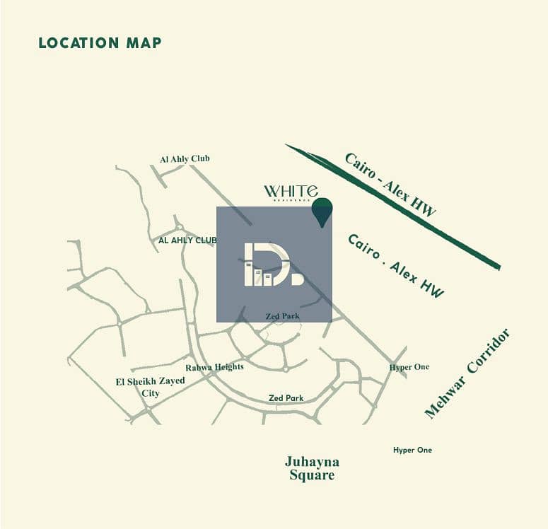 "WHITE Residence". Your new address for elegance and tranquility in Sheikh Zayed. - Widok 4