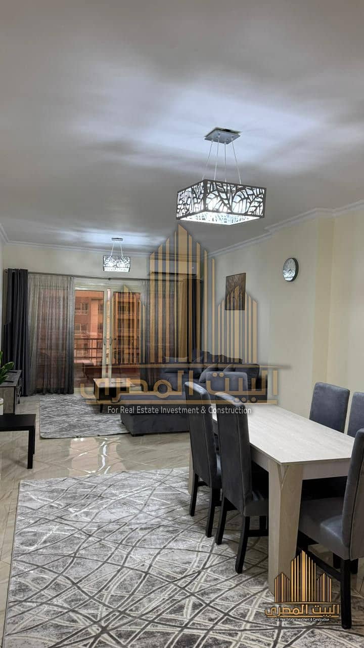 Furnished 3-bedroom apartment for rent in Wasal Compound for 24,000 EGP - Widok 3