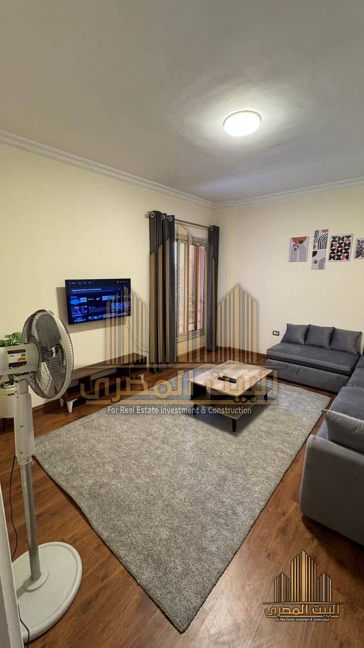 Furnished 3-bedroom apartment for rent in Wasal Compound for 24,000 EGP - Widok 4