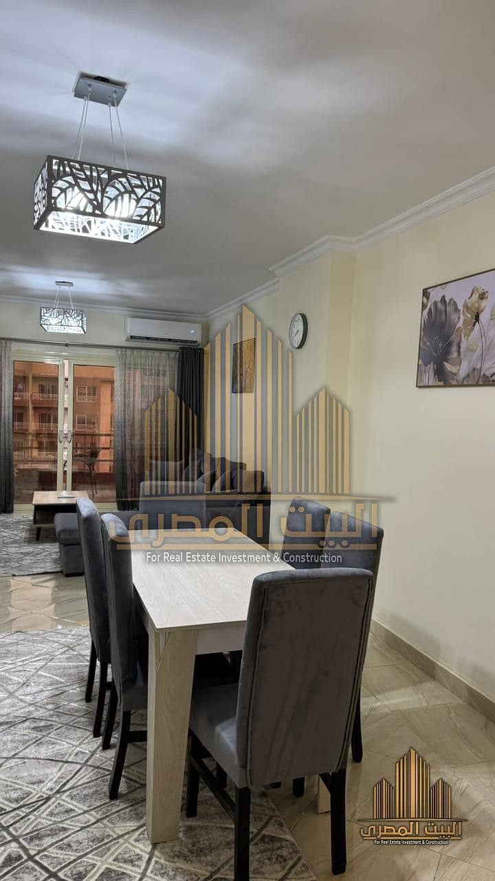 Furnished 3-bedroom apartment for rent in Wasal Compound for 24,000 EGP - Widok 5