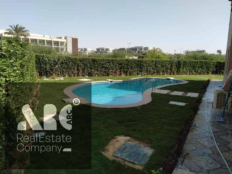 Stand-alone villa / chalet for rent at a special price in Marassi Arizona, North Coast — 5 bedrooms, private pool, full sea-facing, in a very prime location. - Widok 3
