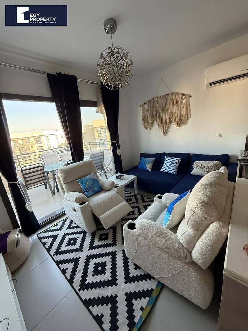 Fully furnished Chalet for sale in marassi north coast ready to move - Pogled 3
